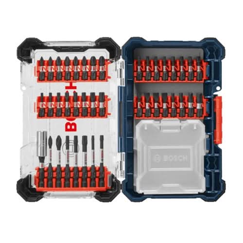 Bosch SDMSD40 40-Piece Driven Impact Screwdriving Custom Case Set