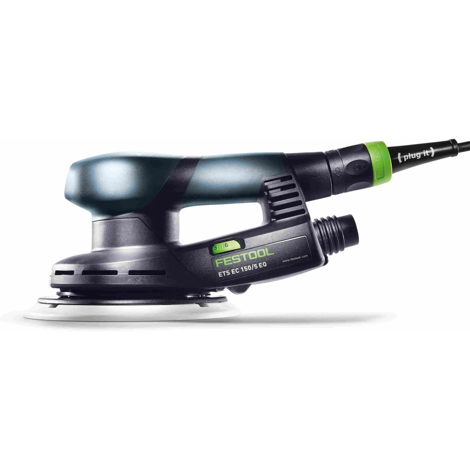 Festool 576339 ETS EC 150/5 EQ 150mm (6") Compact Brushless Finish Sander w/ Systainer3 - Image 2