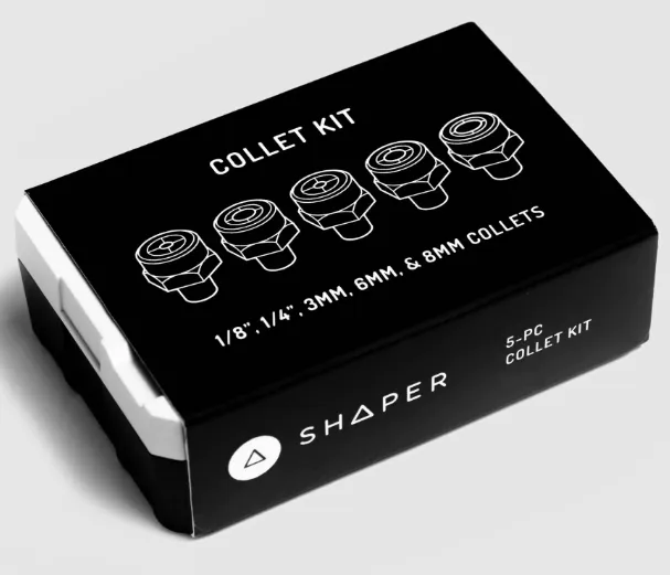 Shaper Tools SG2-5CD Collet Kit - Image 3