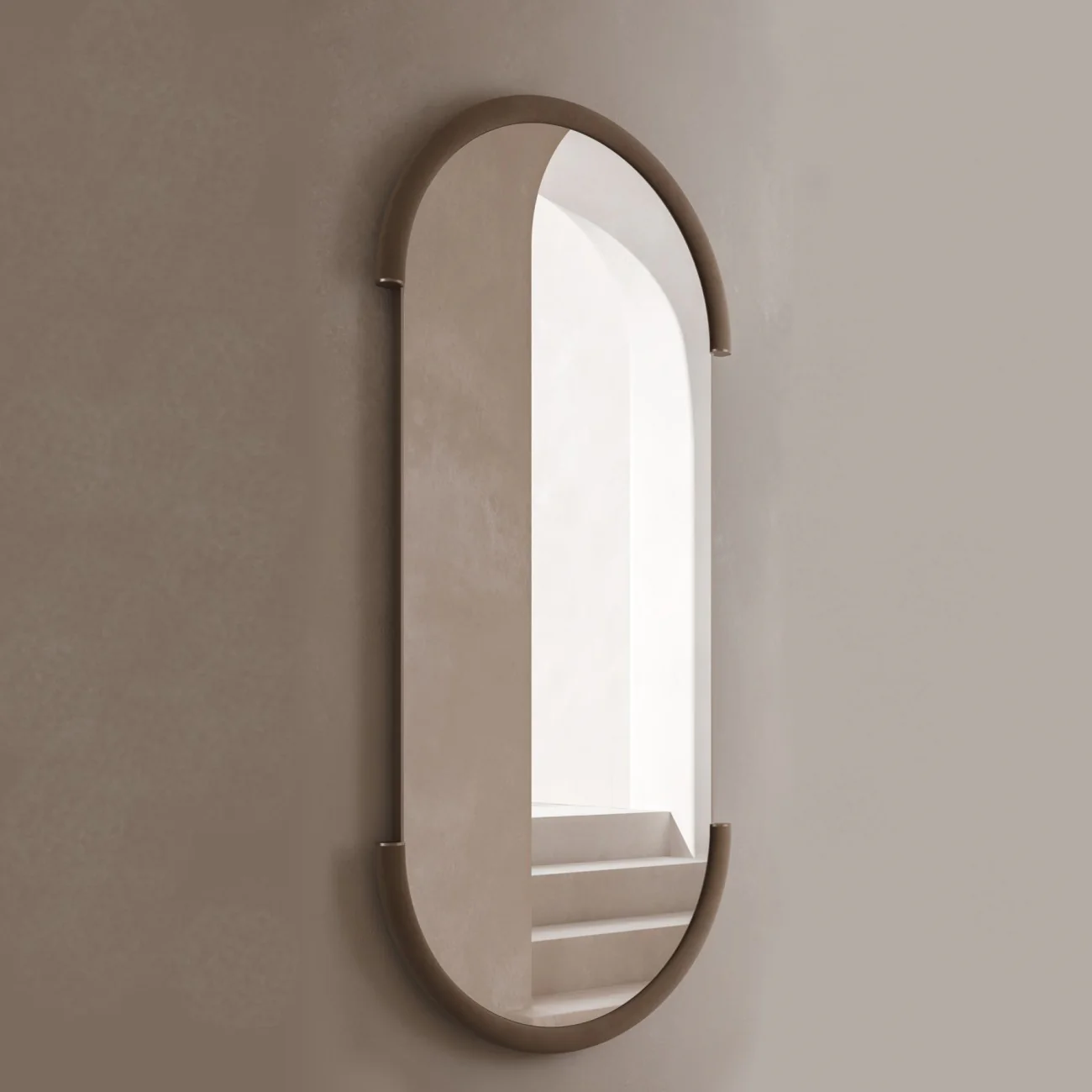 GASTON OVAL MIRROR I $7,080.00 - Image 2