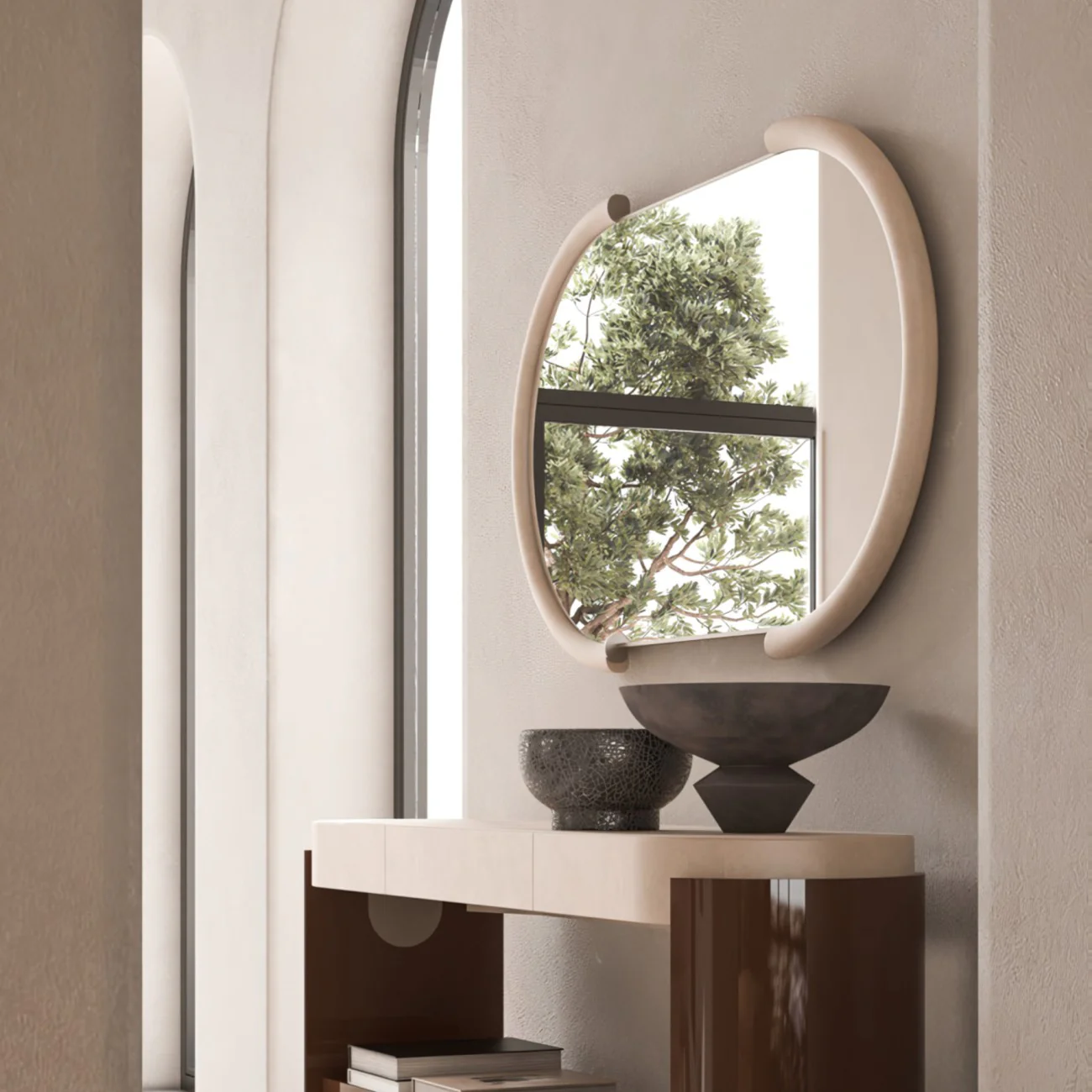 GASTON OVAL MIRROR I $7,080.00 - Image 3