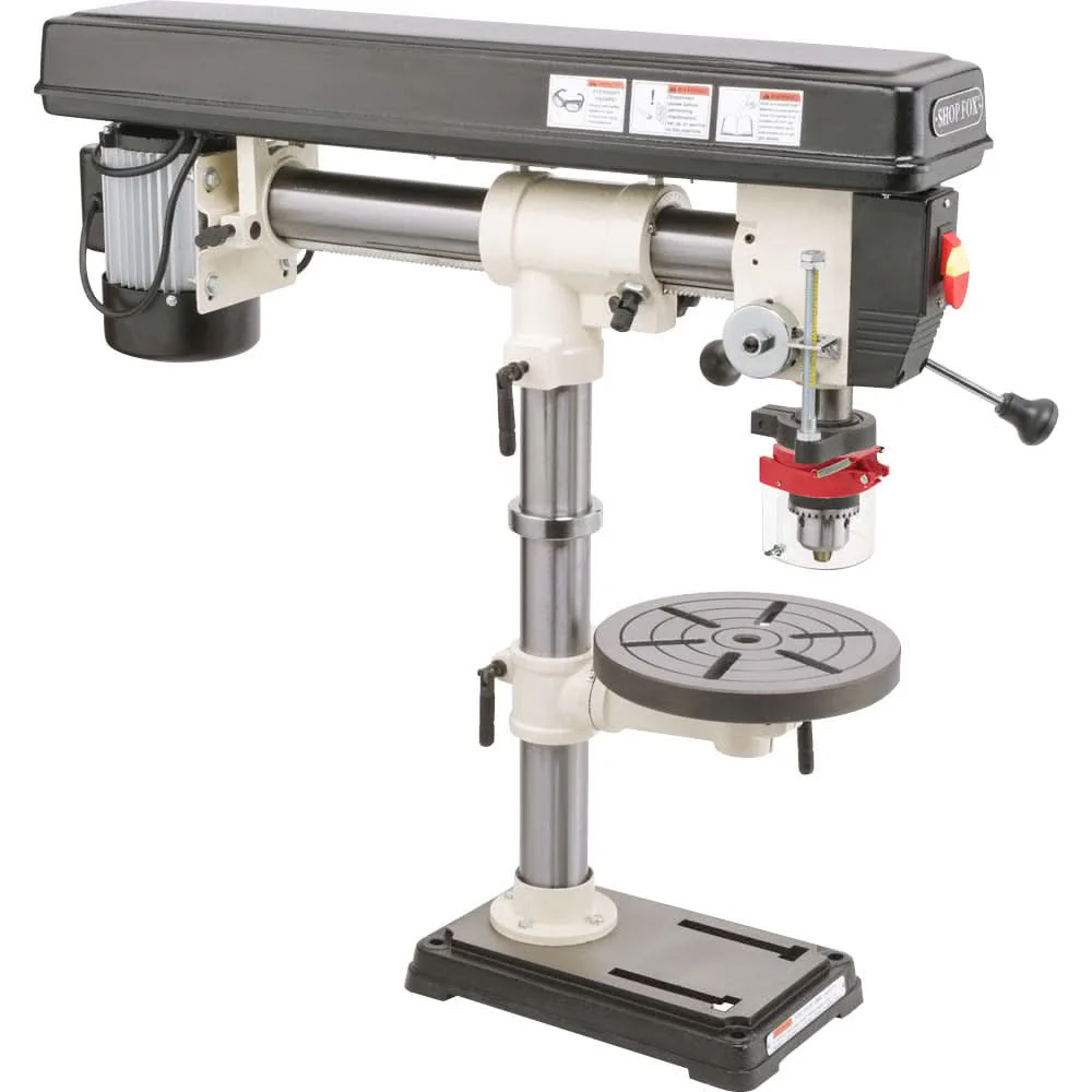 Shop Fox W1669 1/2 HP 34-Inch Benchtop Radial Drill Press - Image 2