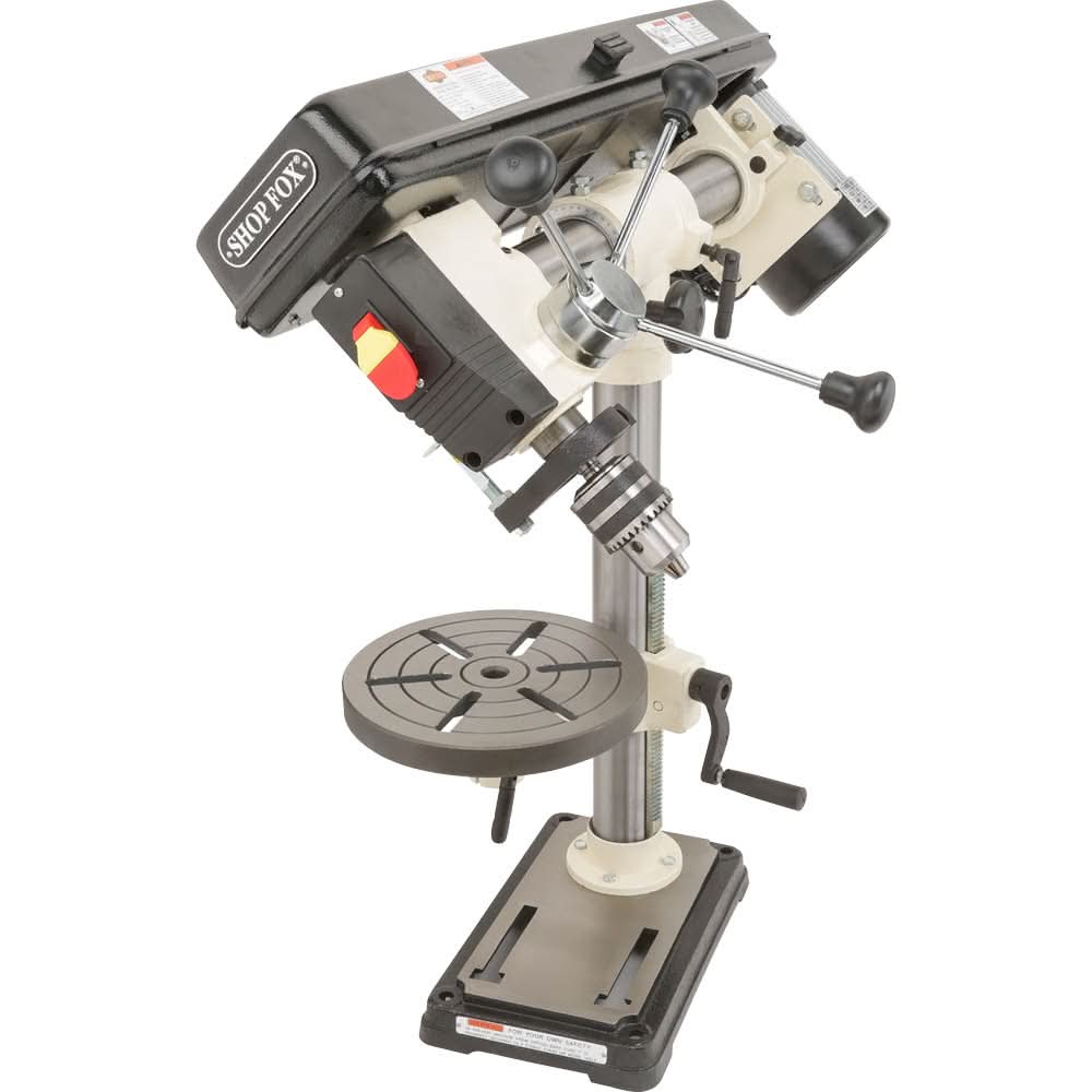 Shop Fox W1669 1/2 HP 34-Inch Benchtop Radial Drill Press - Image 3