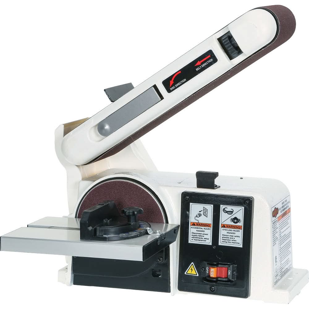 Shop Fox W1855 4-Inch x 36-Inch Horizontal / Vertical Belt Sander with 6-Inch Disc - Image 2