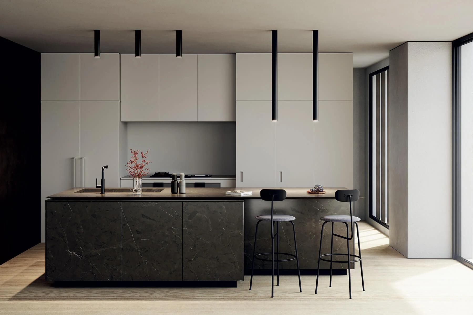 LODES | A-TUBE CEILING FLUSH LIGHT | $280.00-$845.00 - Image 2
