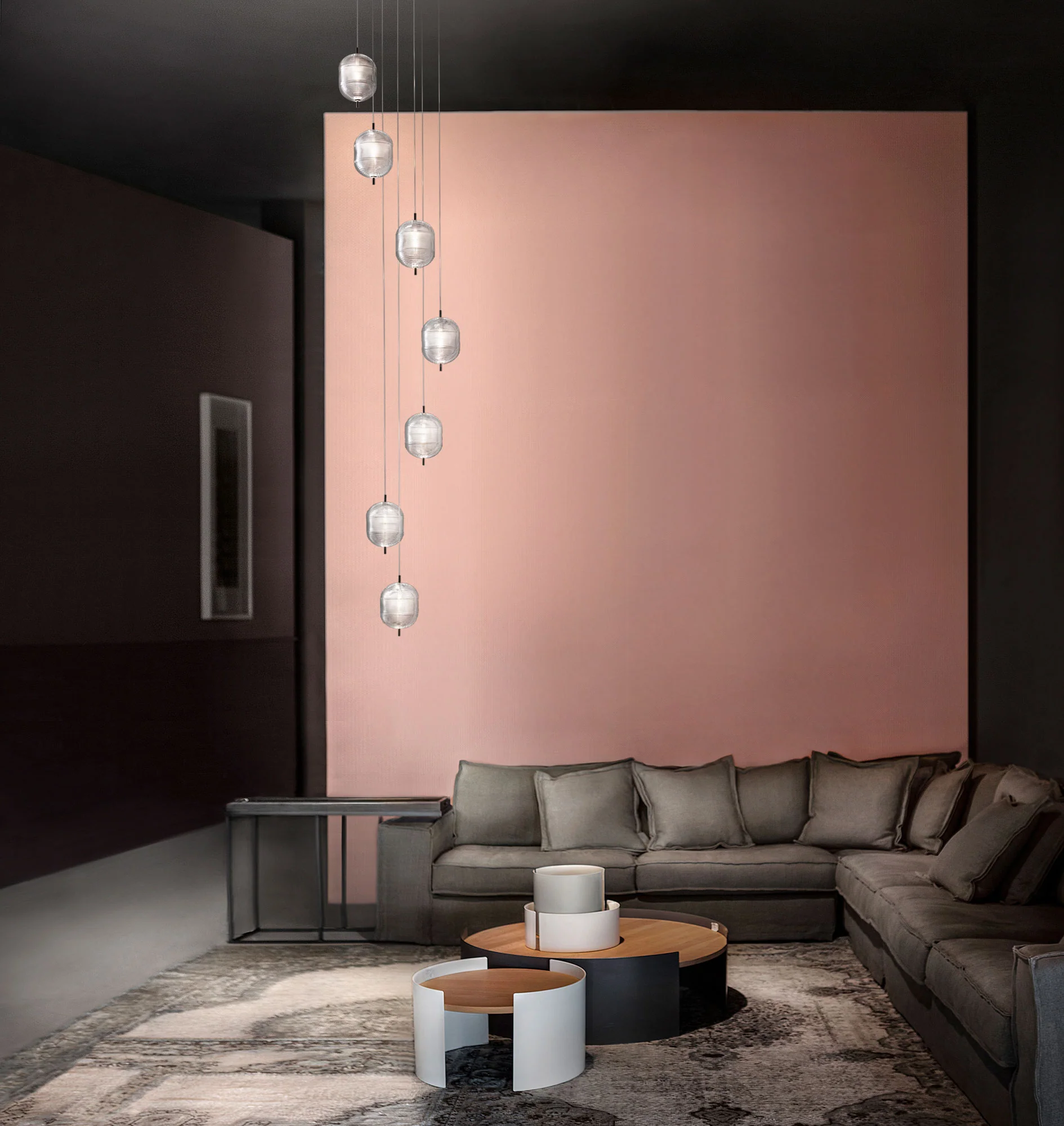 LODES | JEFFERSON SMALL 7 LIGHT ROUND PENDANT | $6,200.00 - Image 2
