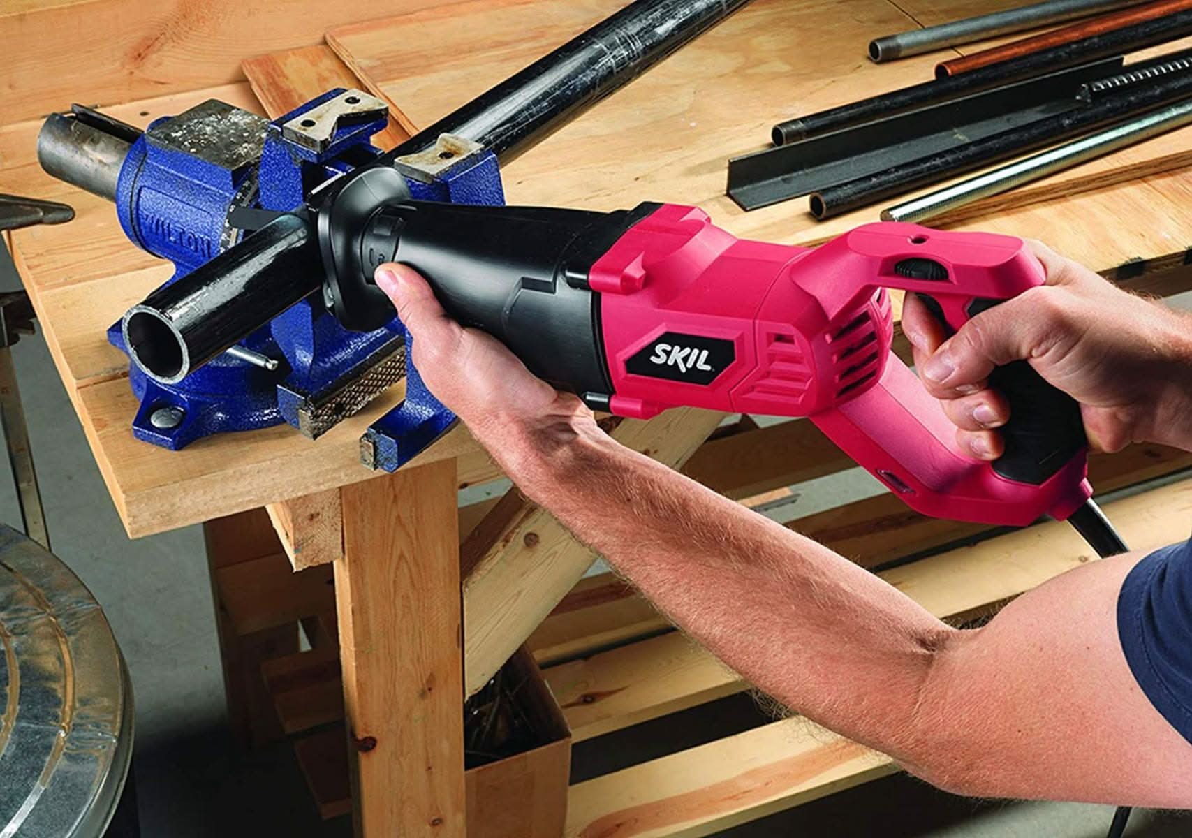 SKIL 9216-01 Corded 9.0 Amp Variable Speed Reciprocating Saw - Image 3