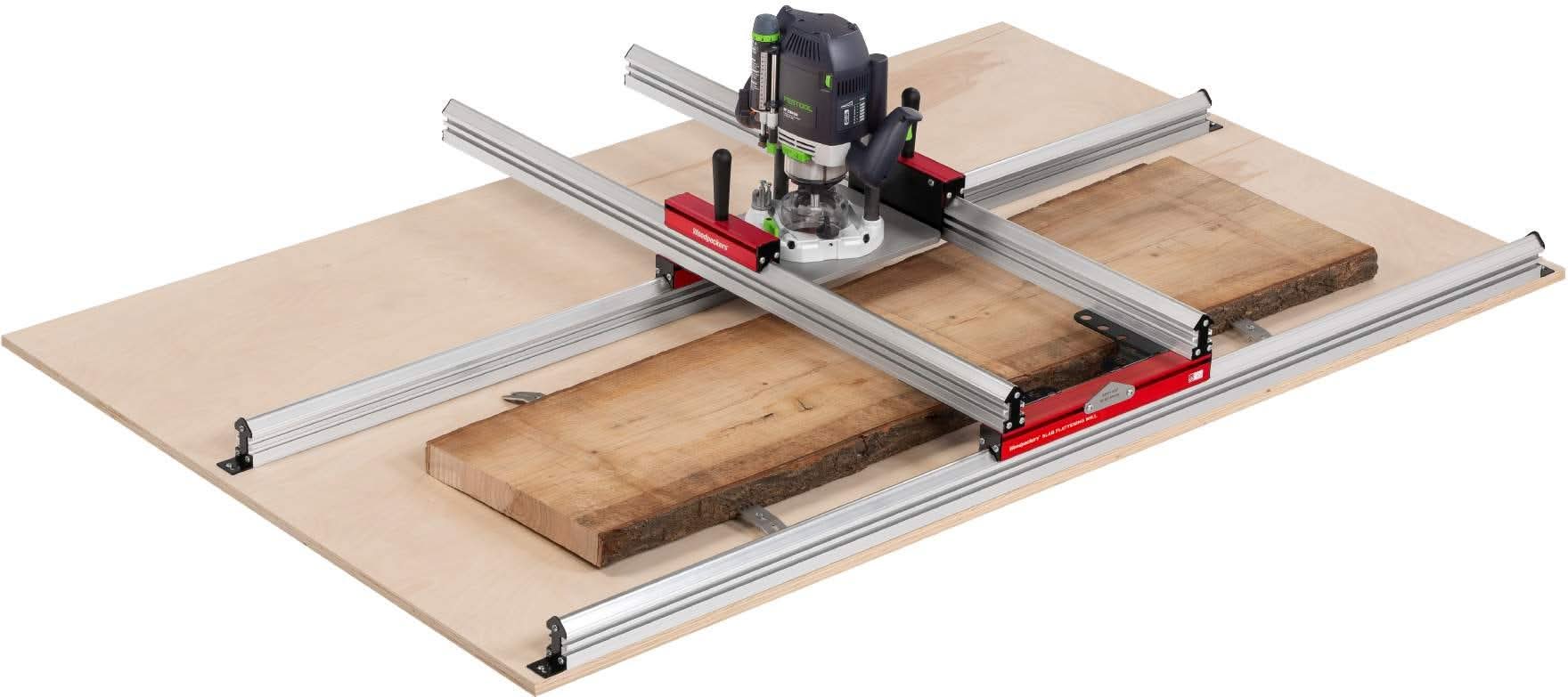Woodpeckers Basic Router Slab Flattening Mill 38" x 57" Capacity - Image 3