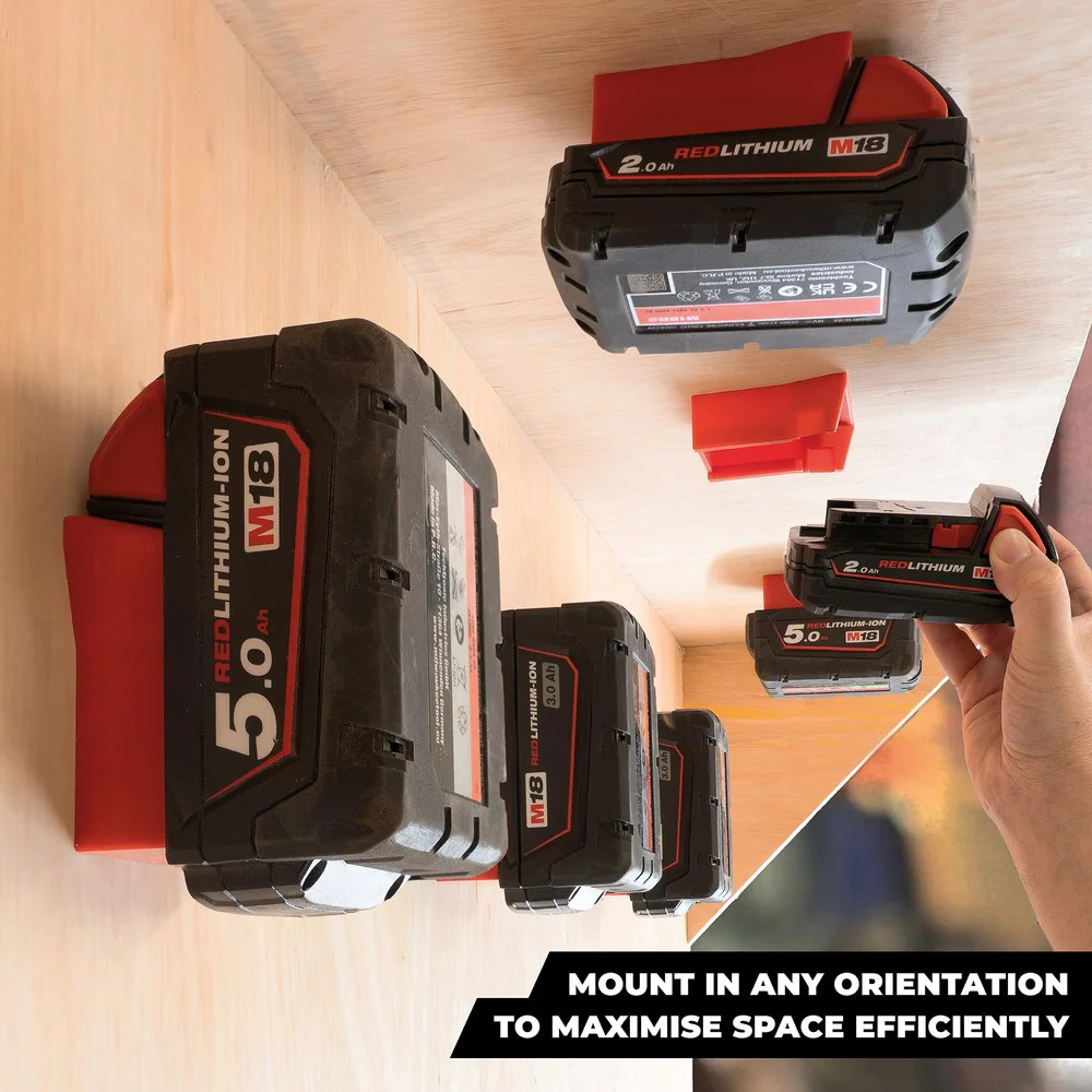 StealthMounts Battery Mounts for Milwaukee M18 - Image 3