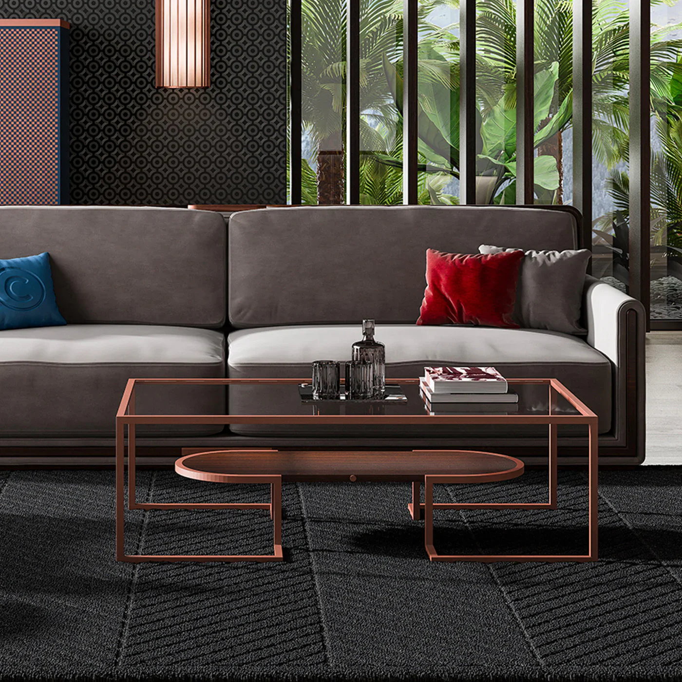 GLASS COFFEE TABLE I $10,730.00 - Image 2