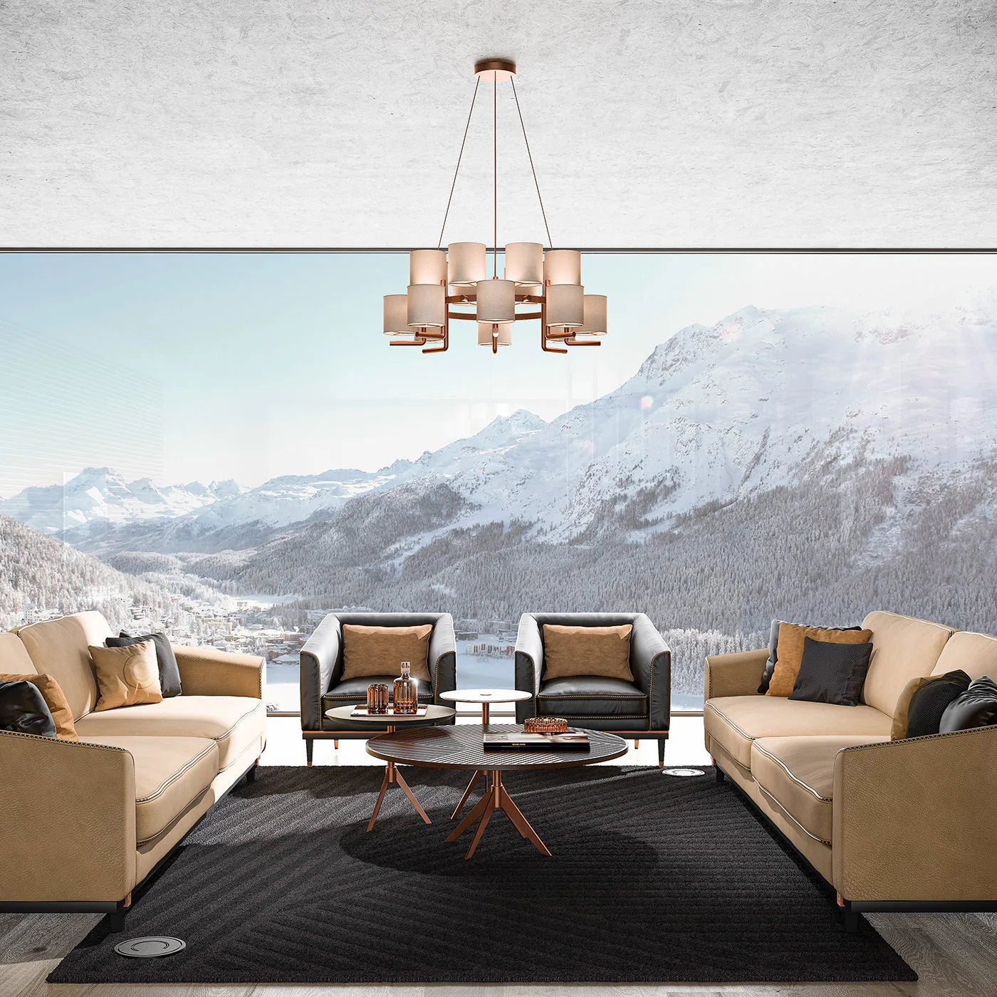 2-TIER CHANDELIER I $15,600.00 - Image 2