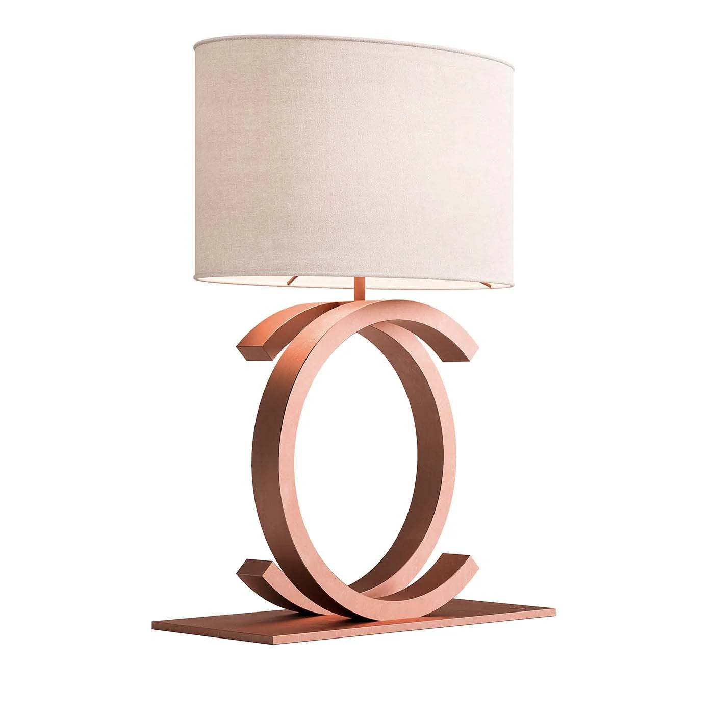 DOUBLE C TABLE LAMP I ,600.00