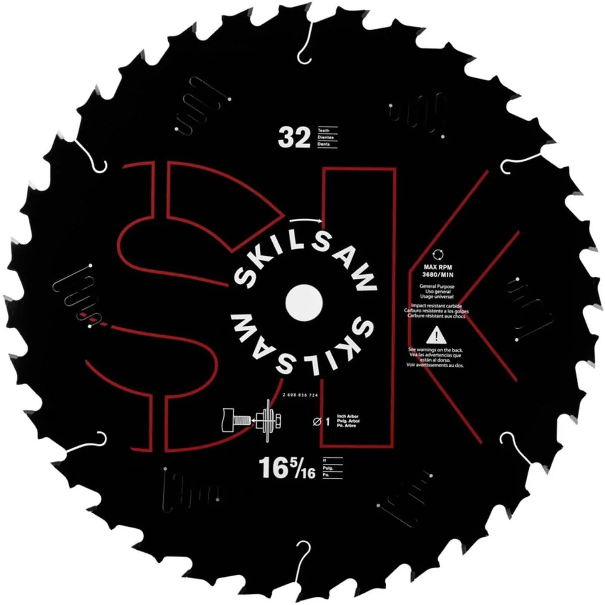 SKIL SPT1000 16-5/16" X 32-Tooth Saw Blade - Image 1