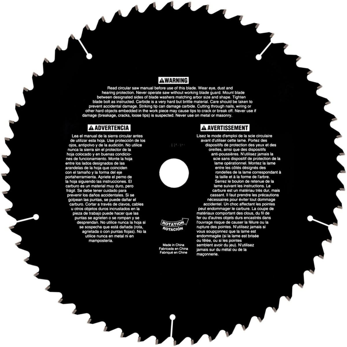 SKIL SPT1010 12 in. X 60-Tooth Miter Saw Blade - Image 2