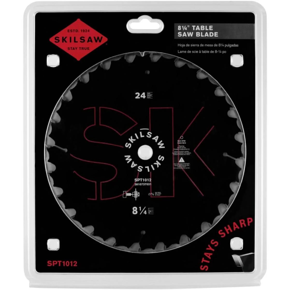 SKIL SPT1012 8-1/4″ Circular Saw Blade