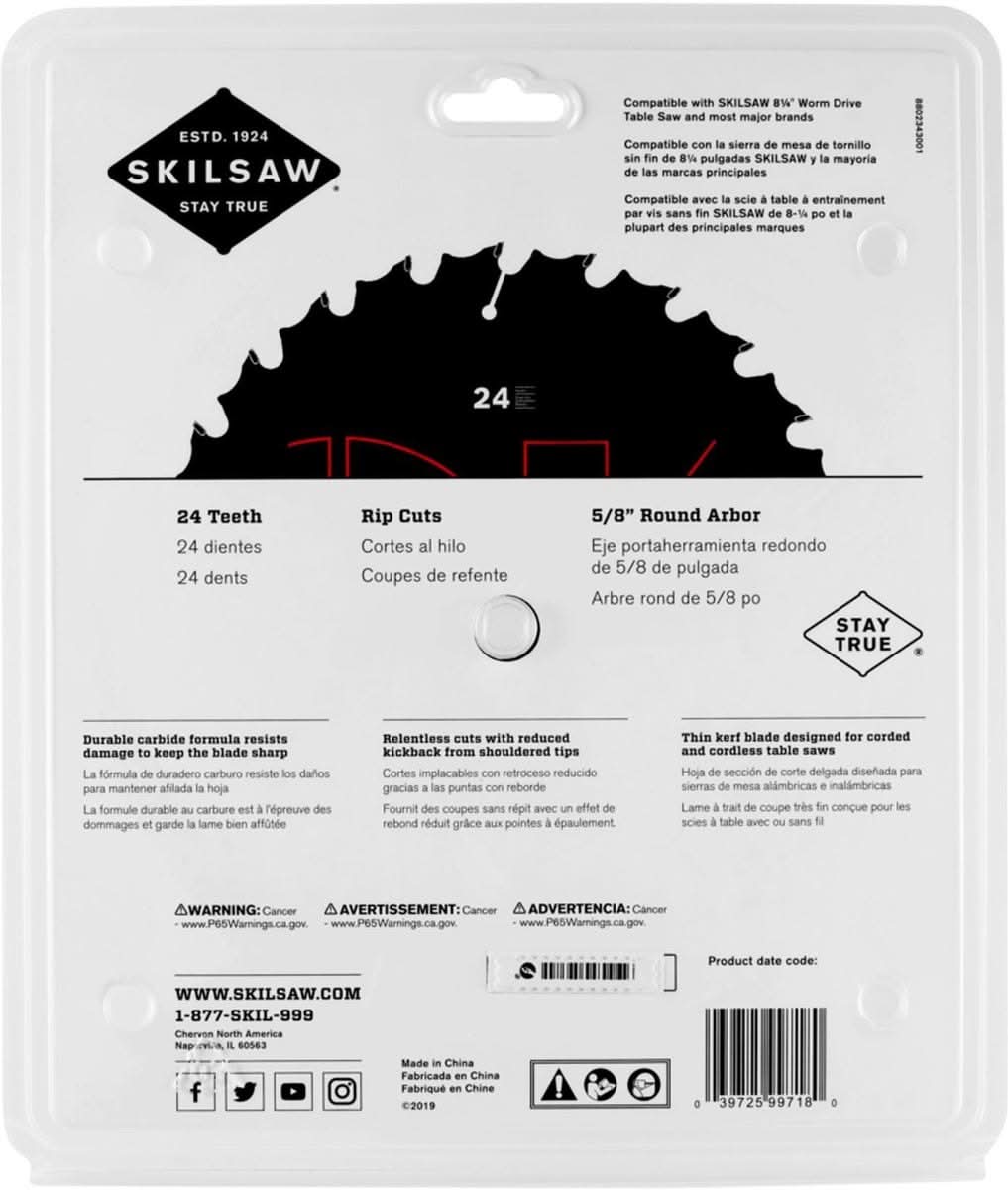 SKIL SPT1012 8-1/4" Circular Saw Blade - Image 2