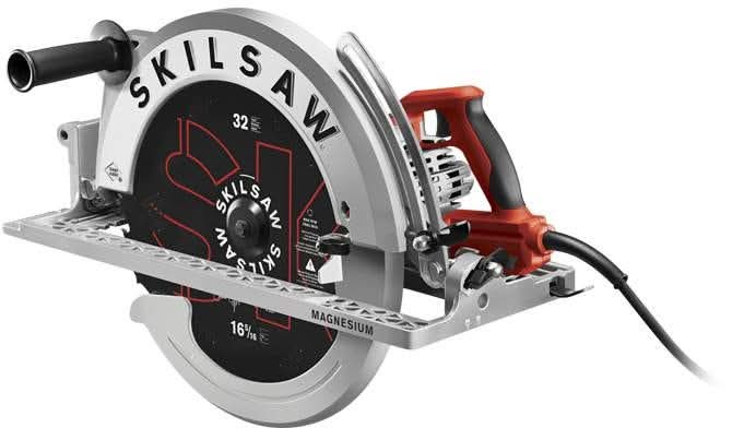 SKIL SPT70V-11 Corded 16-5/16 In. Magnesium Worm Drive Skilsaw - Image 3
