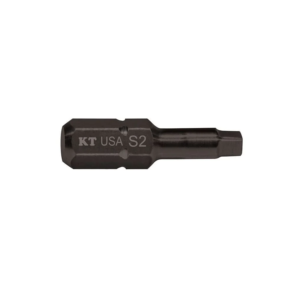 Klein Tools SQ215 #2 Square Insert Power Drivers, 1-Inch, 5-Pack - Image 1