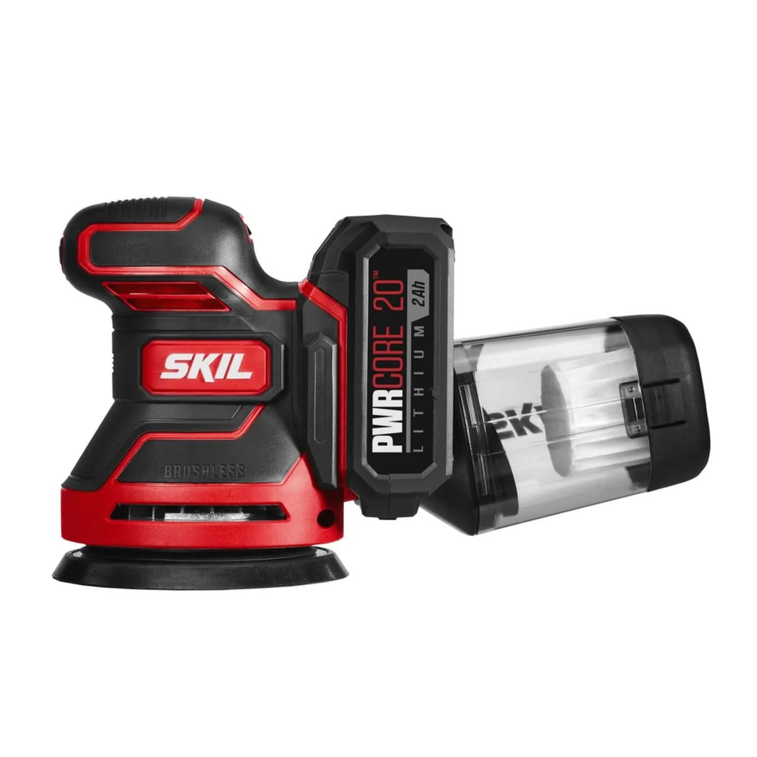 SKIL SR660301 PWR CORE 20 Brushless 20V Random Orbital Sander Tool Only - Image 2