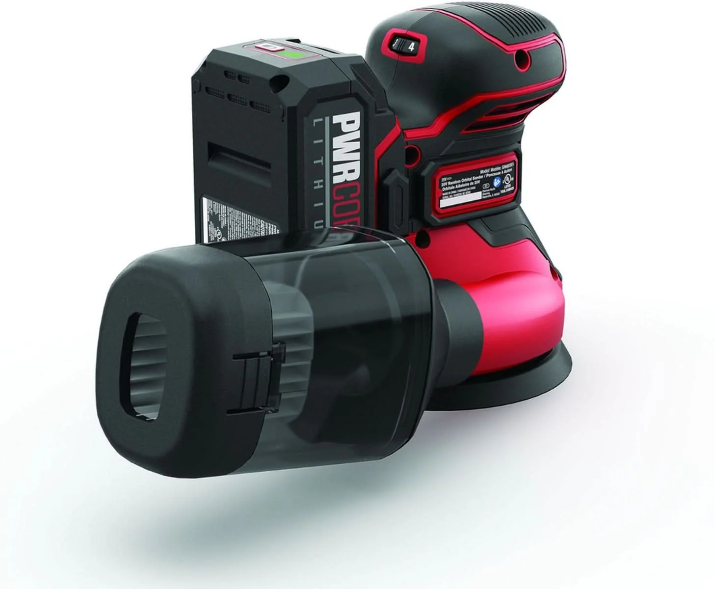 SKIL SR660302 PWRCore 20 Brushless 20V Random Orbital Sander with Battery and PWR JUMP Charger - Image 2