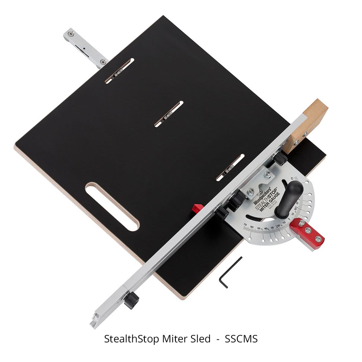 Woodpeckers SSCMS StealthStop Miter Sled
