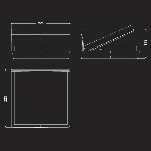 STARLIGHT KING BED WITH STORAGE I $23,139.00 - Image 3
