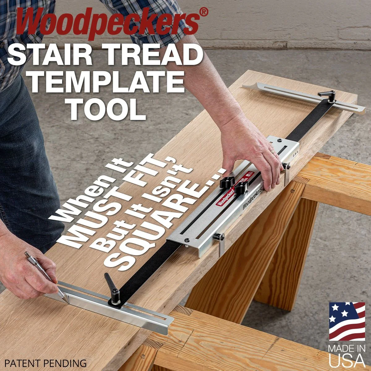 Woodpeckers Stair Tread Template Tool Jig (STTT) - Image 2