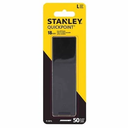 Stanley 11-301L 50pk 18mm Quick-Point Blades - Image 1
