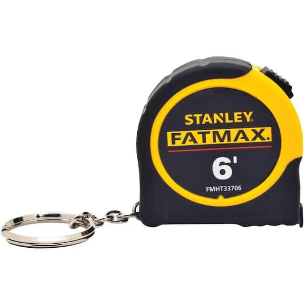 Stanly FMHT33706M FATMAX 6-ft. x 1/2-in. Keychain Pocket Tape Measure - Image 3