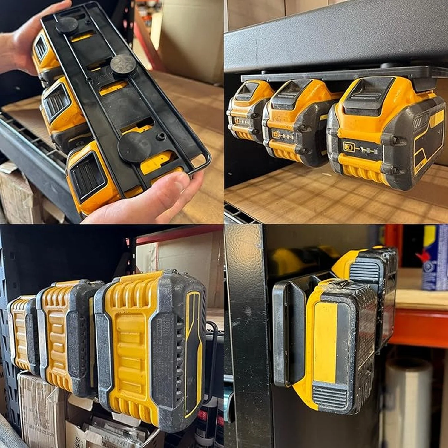 StealthMounts Magnetic Battery Holder for Dewalt 20/60V Batteries - Image 2