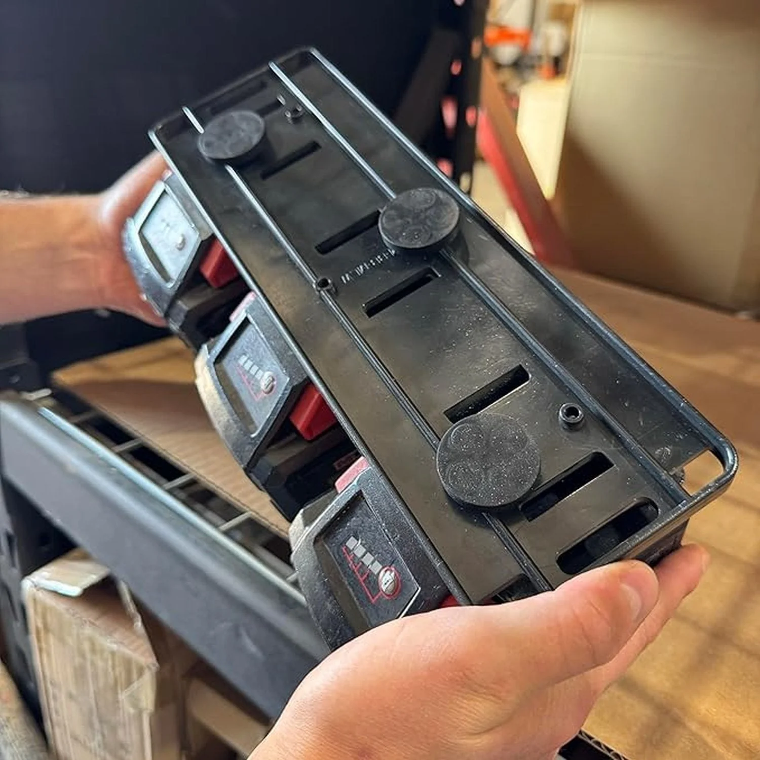 StealthMounts Magnetic Battery Holder for Milwaukee M18 Batteries - Image 3