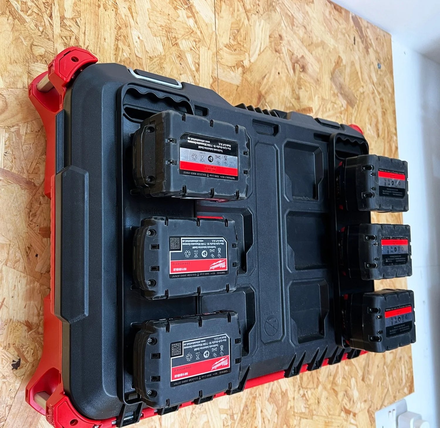 StealthMounts Battery Holder with Handle and Feet for Milwaukee M18 - Image 2