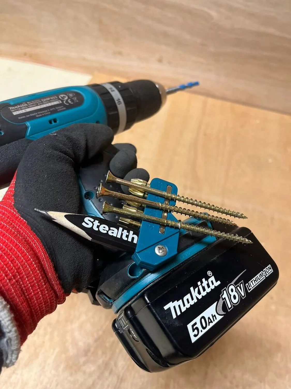 StealthMounts 45° & 90° Magnetic Bit Holder for Makita CXT, LXT & XGT Tools, 2-Pack - Image 3