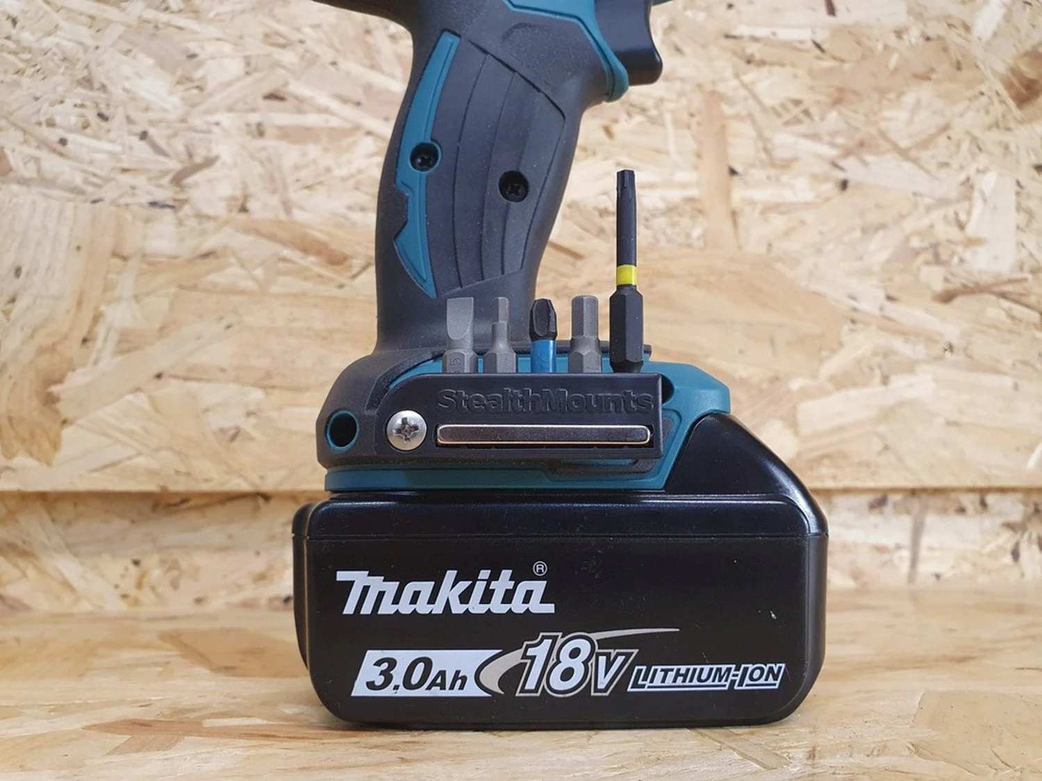 StealthMounts Magnetic Bit Holder for Makita LXT & XGT Tools, 2-Pack - Image 2