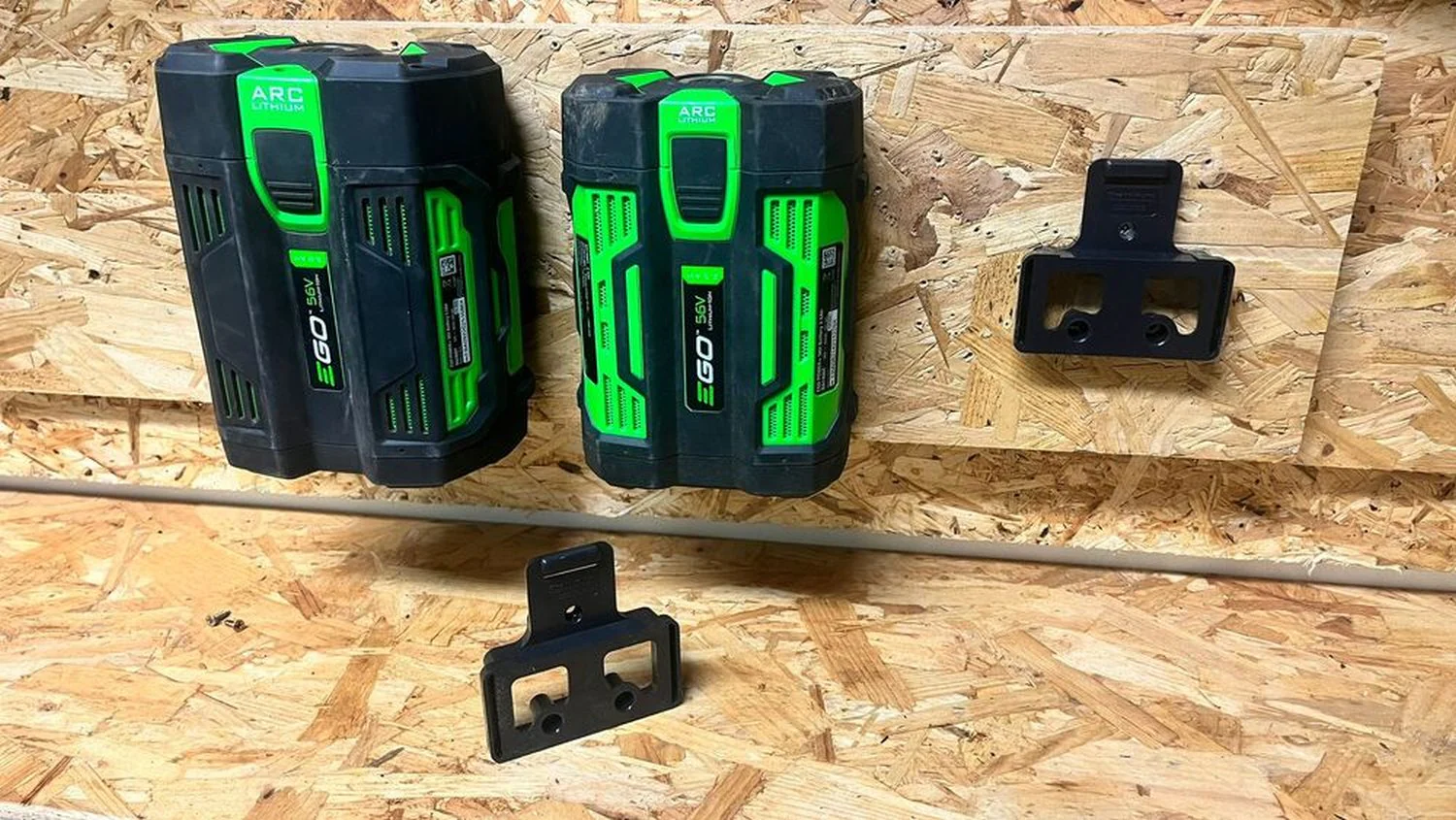 StealthMounts Battery Mounts for EGO Black, 4-Pack - Image 3