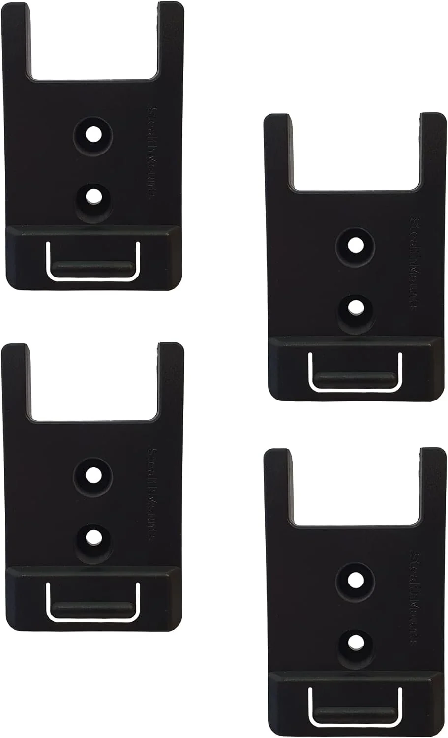 StealthMounts Tool Mounts for Craftsman 20V Black, 4-Pack