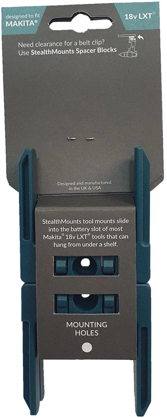StealthMounts Tool Mounts for Makita 18V LXT, 4-Pack - Image 3