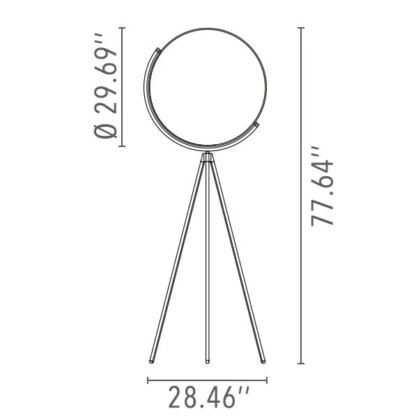FLOS | SUPERLOOM FLOOR LAMPLIGHT | $13,540.00 - $13,840.00 - Image 3