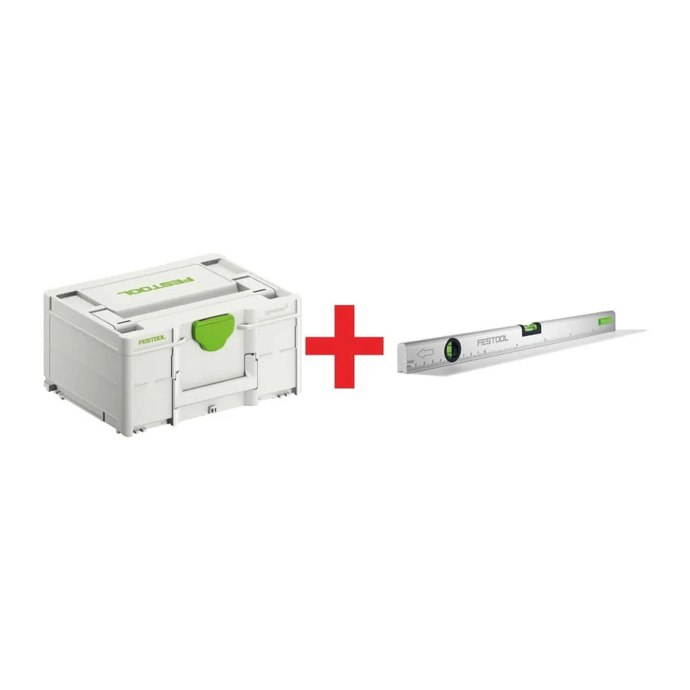 Festool Systainer3 M 187 with LEYSYS-FT1 Spirit Level - Image 1