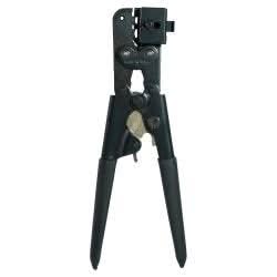 Klein Tools T1710 Compound Action Ratcheting Crimper - Insulated Terminals - Image 3