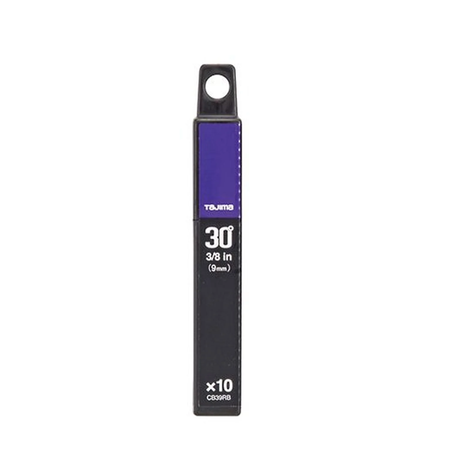Tajima CB39RBH Premium Cutter Series 30° Acute Angle Razar Black Blade