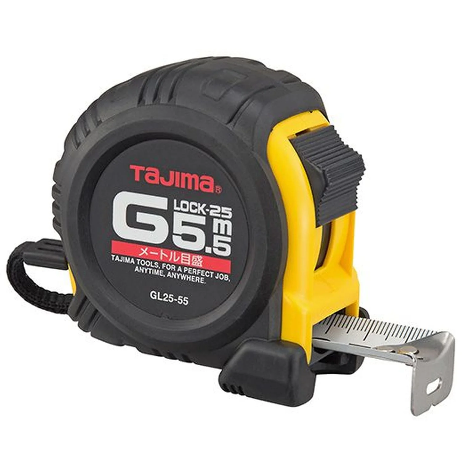 Tajima G-5.5mBW G-Series Metric Scale 55m Tape Measure - Image 1