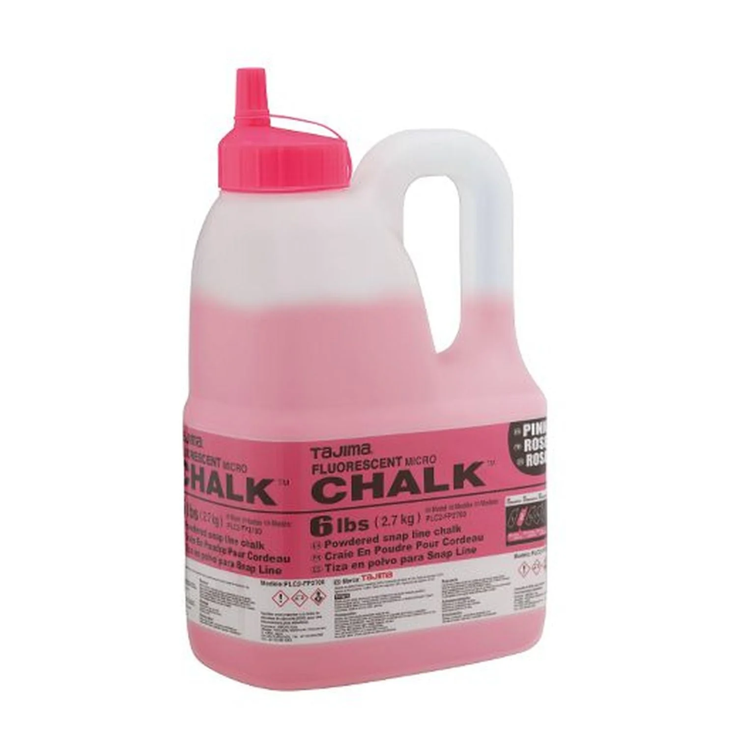 Tajima PLC2-fP2700 Micro Chalk Fluorescent Pink 6-Lbs. 27-kg.