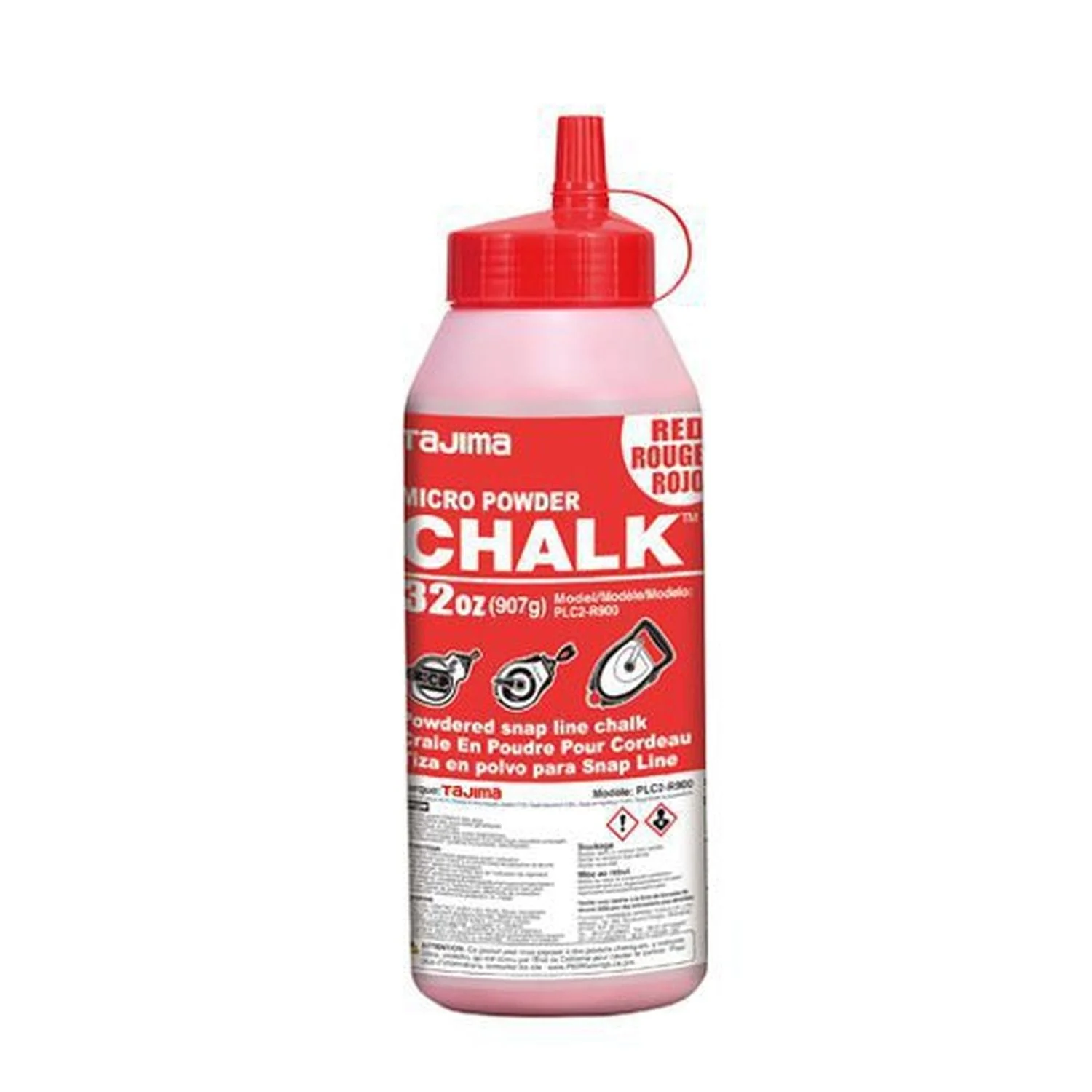 Tajima PLC2-R900 Micro Chalk Red 907-gram 32-oz.