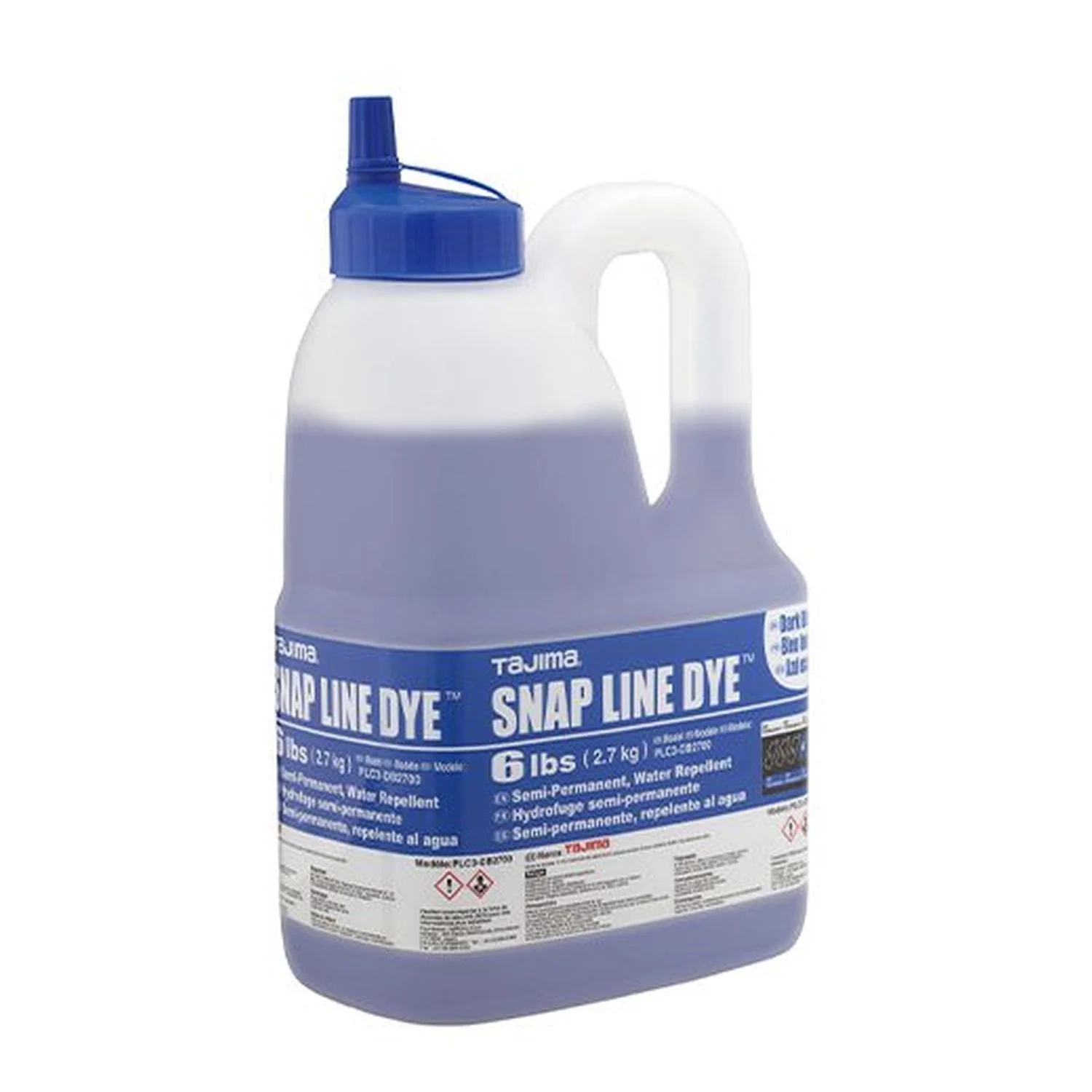 Tajima PLC3-DB2700 Snap Line Dye Dark Blue 6-Lbs. 27-kg.