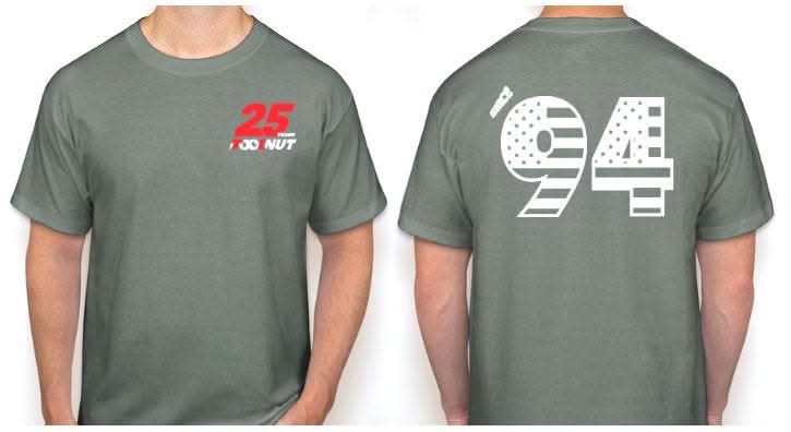 Tool Nut 25th Anniversary "Since 1994" Gray T-Shirt - Image 1