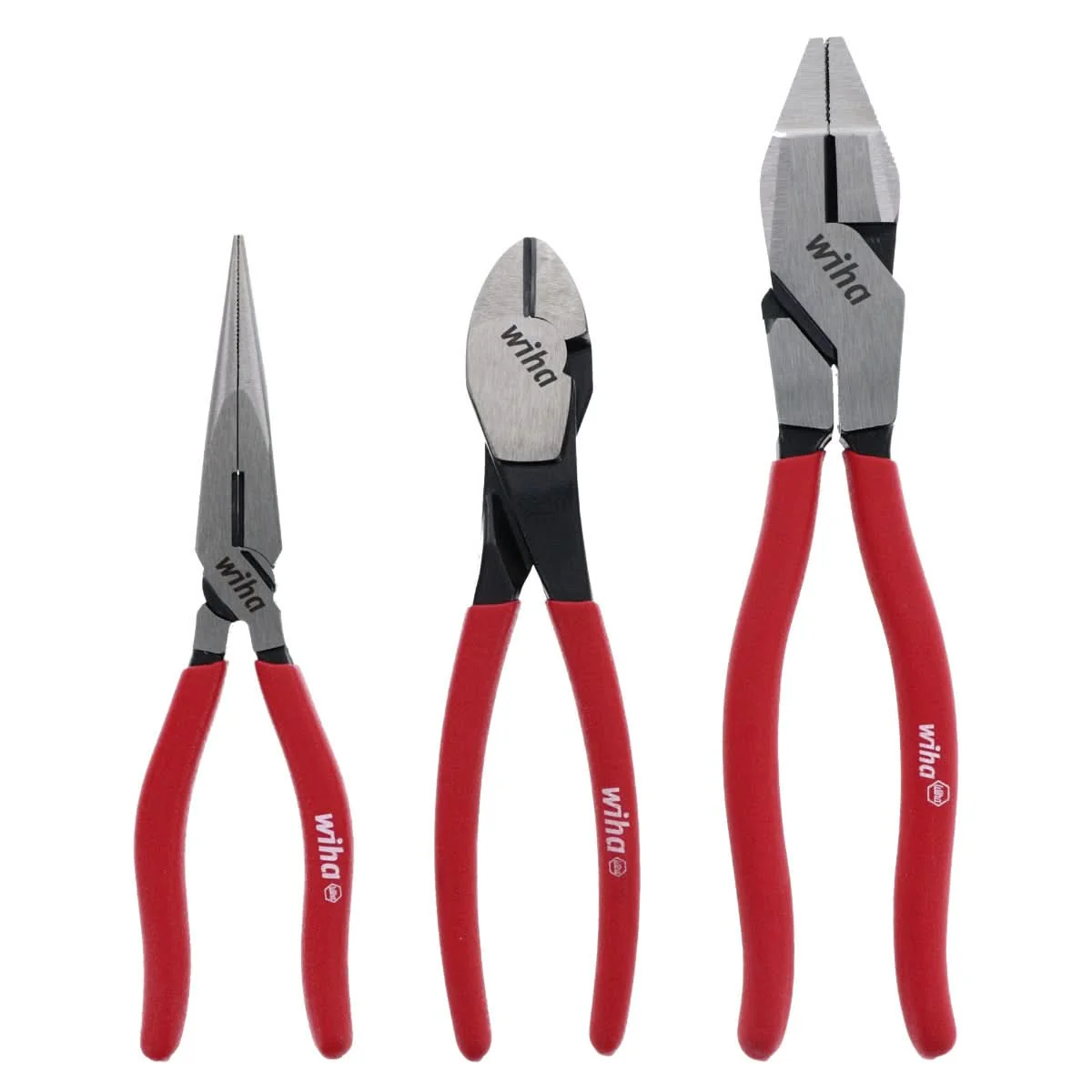 Veto Pro Pac TP4B Clip On Tool Pouch with WIHA 3-Piece Classic Grip Plier/Cutter Set and 7-Piece TerminatorBlue 2-in. Impact Bit Set - Image 3
