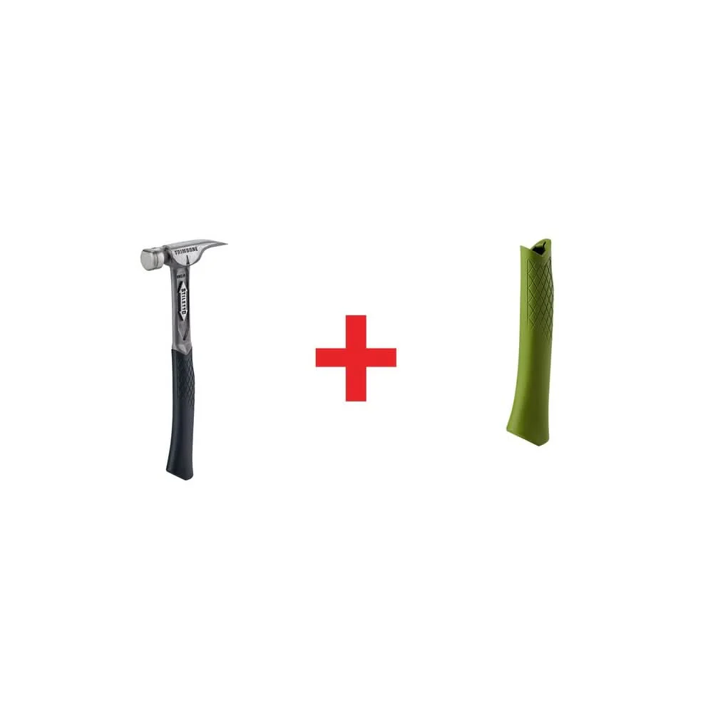 Stiletto TRIMBONE Smooth/Curve Titanium plus Green Replacement Grip