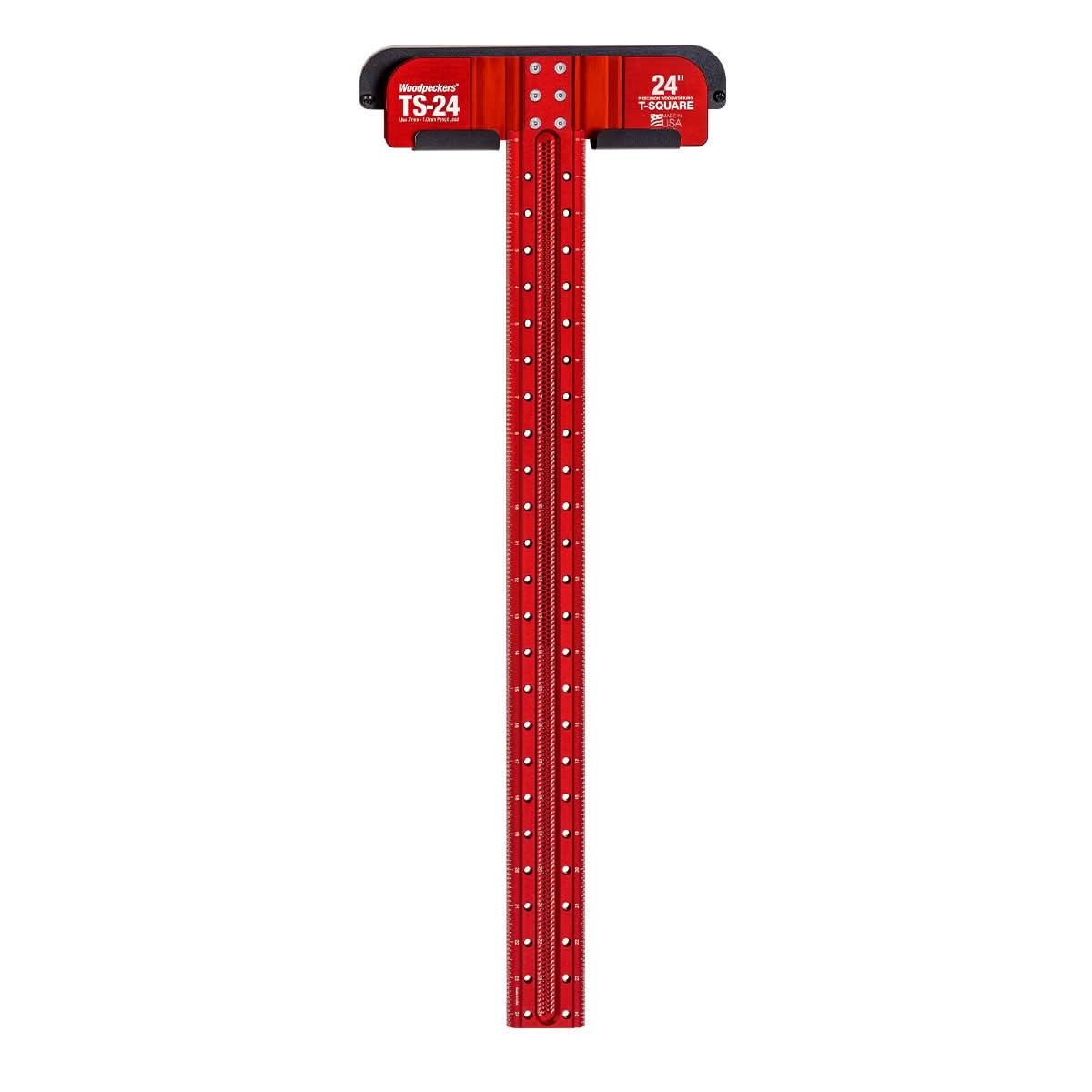 Woodpeckers TS-24-20 Precision Woodworking T-Square - 24 Inch With Rack-It - Image 1