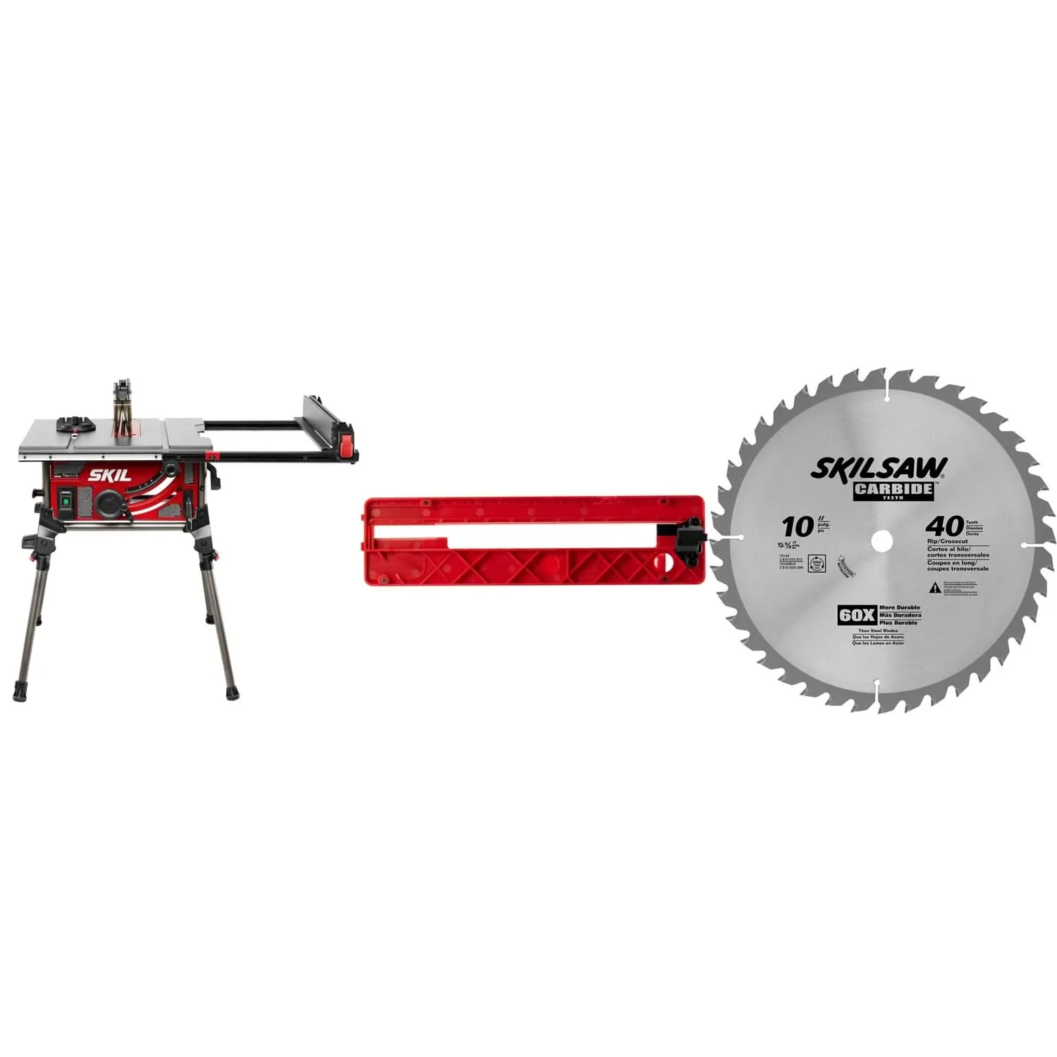 SKIL 15-Amp 10 in. Portable Table Saw with Dado Insert Plate and Circular Saw Blade - Image 1